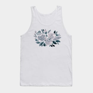 Watercolor flower bouquet - neutral Tank Top